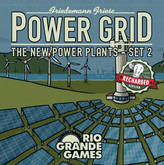 Power Grid: The New Power Plant Cards - Set 2 -  Rio Grande Games
